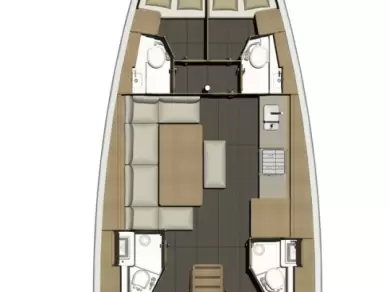 Hire Sailboat Dufour with a boat licence