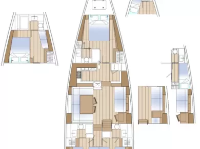 Yacht charter Pirovac - Solaris Solaris 64 RS on SamBoat