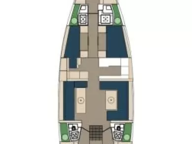 Sailboat hire in Trogir - D&D Yacht D&D Kufner 54