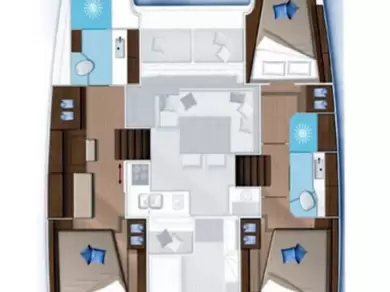 Catamaran to hire Trogir at the best price