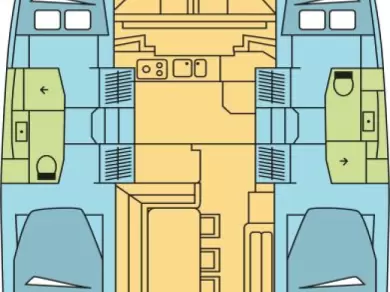 Catamaran hire in Saint Thomas - Bali Bali 4.2