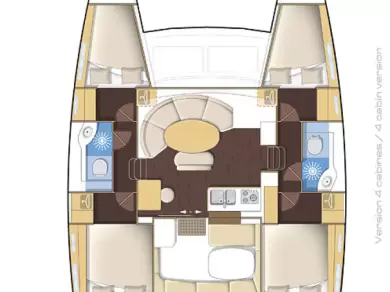 Hire a Lagoon Lagoon 380 Le Marin