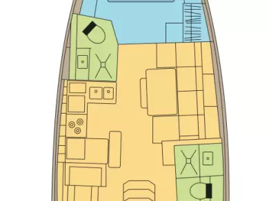 Sailboat to hire Parham Town at the best price