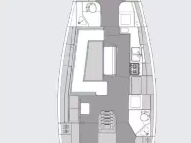 Sailboat hire in Pula - Elan Impression 45.1