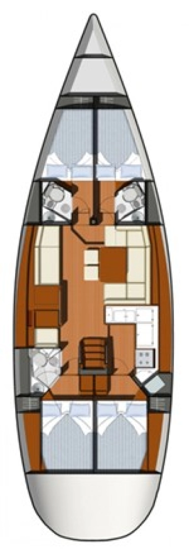 Sailboat hire in Betina - Jeanneau Sun Odyssey 50 DS