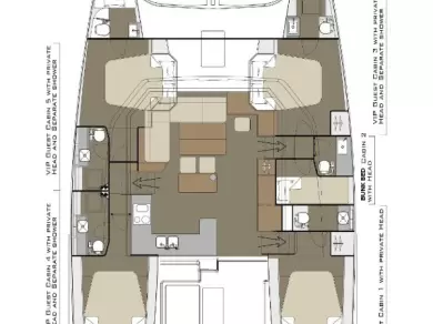 Hire Catamaran with or without skipper Dufour Kaštela