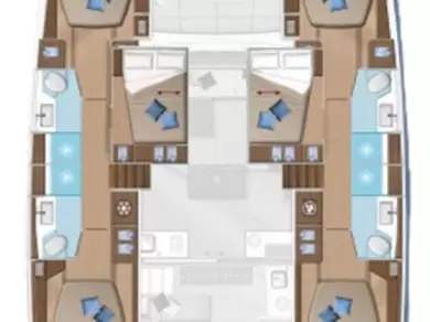 Hire a Lagoon Lagoon 50 Kaštela