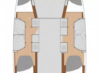 Hire Catamaran Fountaine Pajot with a boat licence