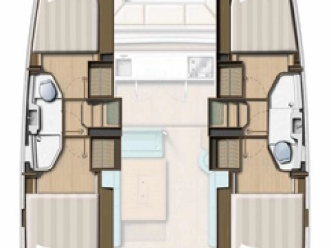 Catamaran to hire Ðuraševići at the best price