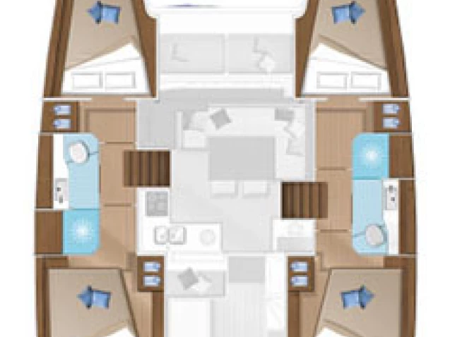 Yacht hire Bormes-les-Mimosas cheap Lagoon 40