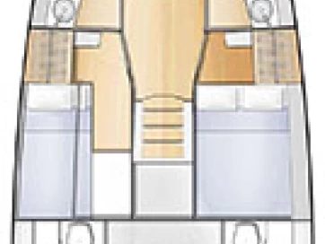 Yacht hire Gouvia cheap Sun Loft 47