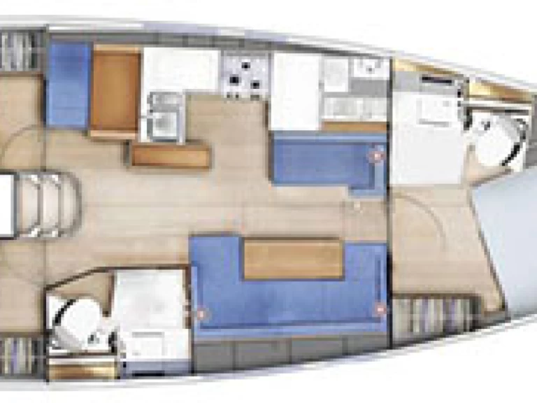 Charter a Jeanneau Sun Odyssey 410 in Bormes-les-Mimosas on Samboat