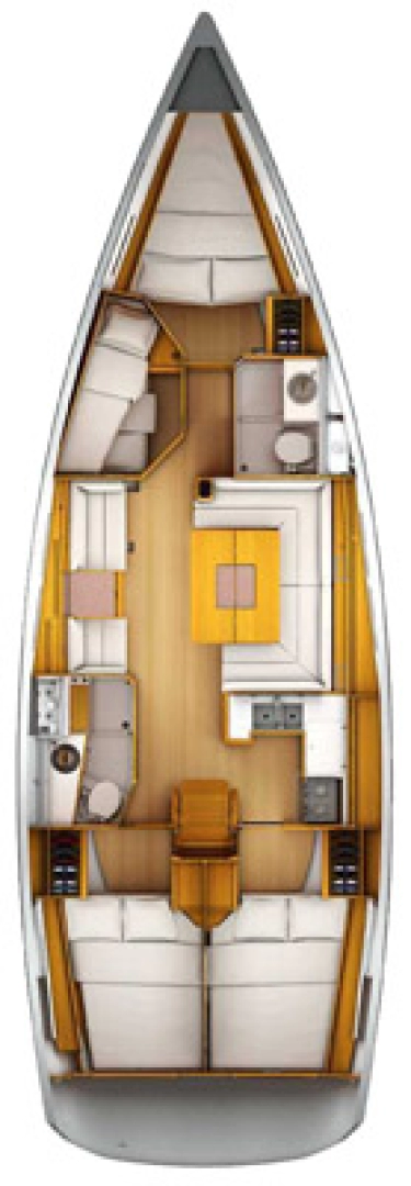 Hire a Jeanneau Sun Odyssey 439 Lefkáda