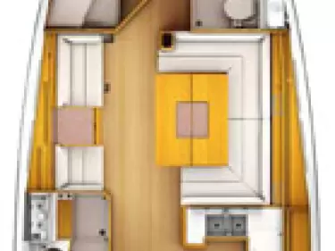 Hire a Jeanneau Sun Odyssey 439 Lefkáda