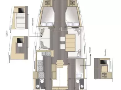 Hire Sailboat with or without skipper Jeanneau Ellinikó