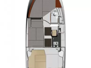 Jeanneau Merry Fisher 795 charter bareboat or skippered in  Trogir