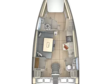 Hire Sailboat with or without skipper Dufour Frenchtown