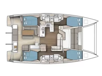 Fountaine Pajot Astrea 42 charter bareboat or skippered in  Road Town