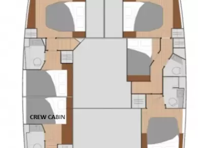 Fountaine Pajot Saba 50 charter bareboat or skippered in  Belize City