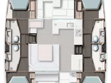 Yacht hire Belize City cheap Leopard 45