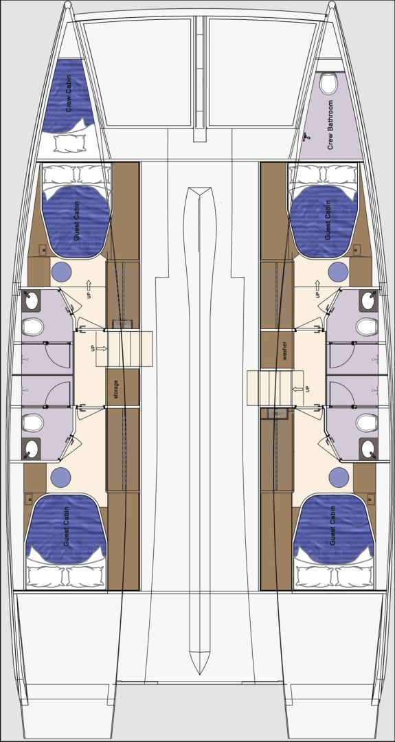 Charter a HeySea Seaview 50 in Marsh Harbour on Samboat
