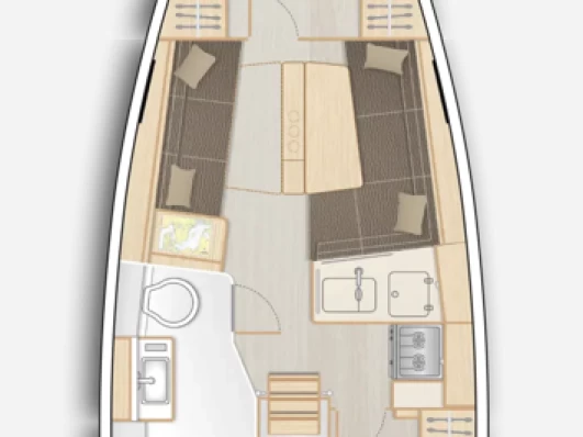 Hire a Hanse Hanse 348 Marseille