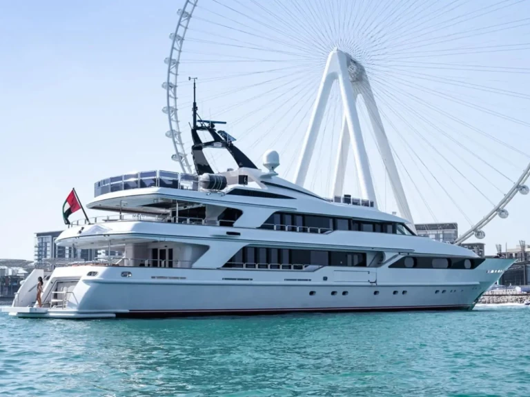 Benetti 164 charter bareboat or skippered in  Dubai Marina