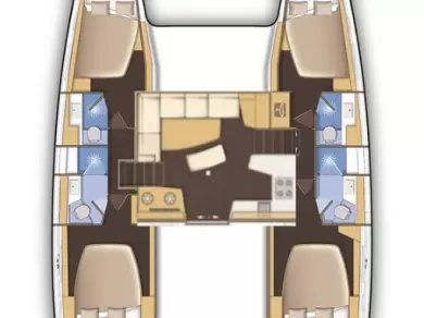 Lagoon Lagoon 42 charter bareboat or skippered in  Mai Khao