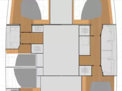 Hire Catamaran with or without skipper Fountaine Pajot Adaköy