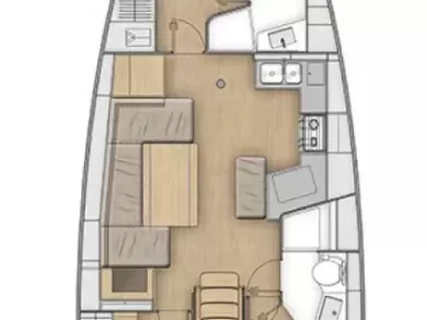 Yacht charter Pomer - Bénéteau Oceanis 40.1 on SamBoat