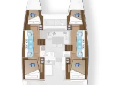 Yacht hire Road Town cheap Lagoon 42