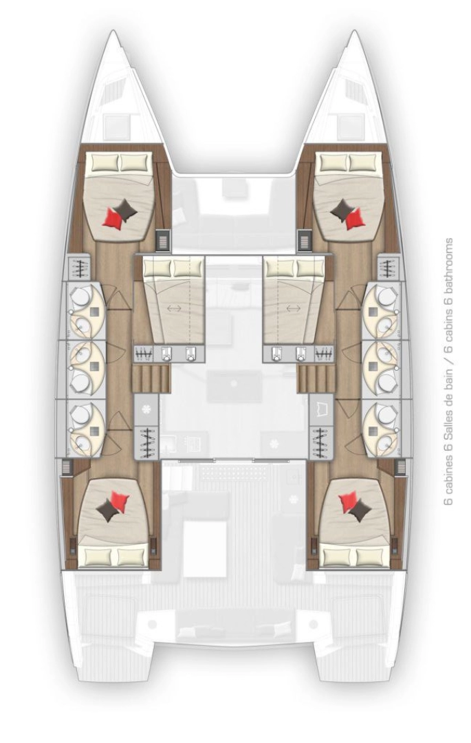 Lagoon Lagoon 50 charter bareboat or skippered in  Road Town