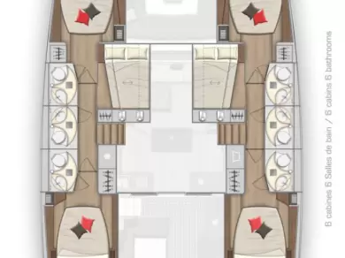 Lagoon Lagoon 50 charter bareboat or skippered in  Road Town