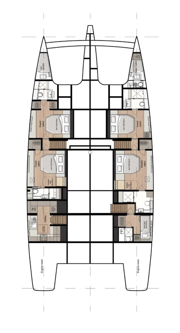 Catamaran hire in Alimos - Sunreef Sunreef 70