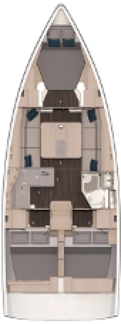 Dufour Dufour 37 charter bareboat or skippered in  Golfe-Juan