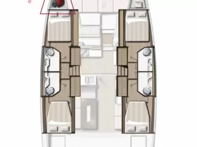 Hire Catamaran with or without skipper Bali Lávrio