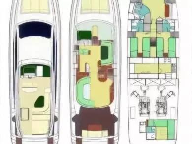 Hire Luxury Yacht with or without skipper Riva Novigrad