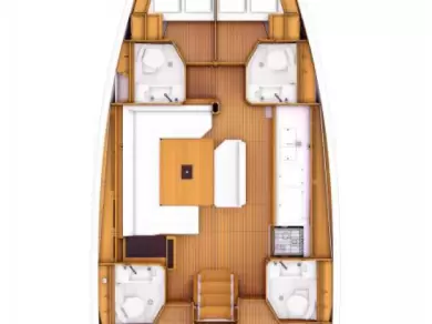 Jeanneau Sun Odyssey 469 charter bareboat or skippered in  Préveza