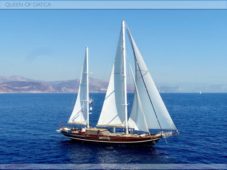 Custom Made Queen of Datca charter bareboat or skippered in  Kos