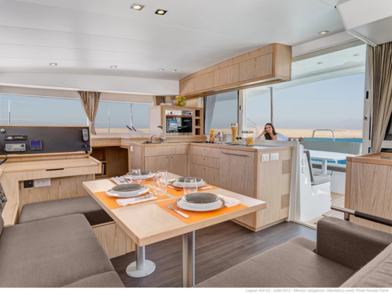 Lagoon Lagoon 400 S2 charter bareboat or skippered in  Trogir