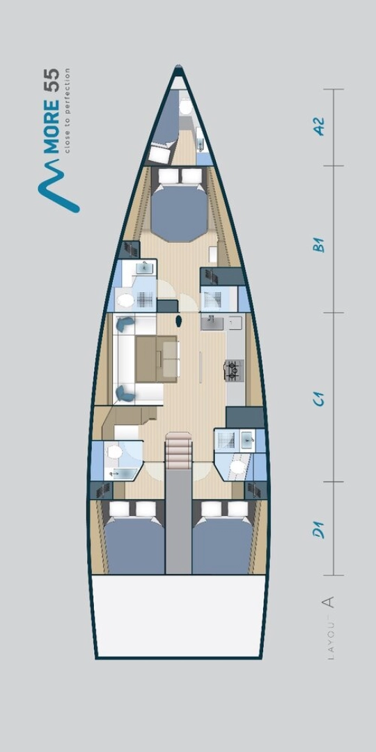 Hire a More Boats More 55 Seget Donji