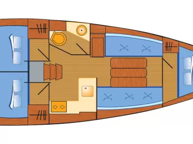 Sailboat to hire Biograd na Moru at the best price