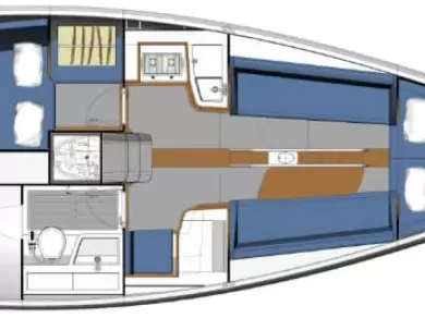 Yacht charter Punat - Italia Yachts Italia 9.98 on SamBoat