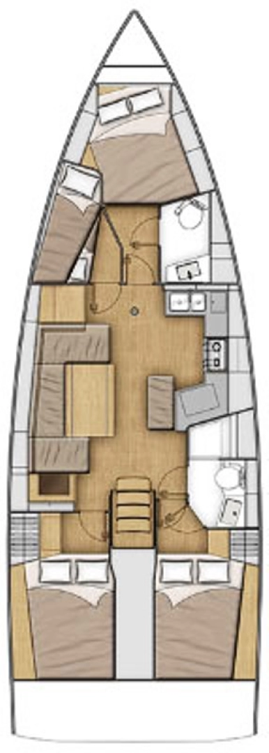 Sailboat to hire Kos at the best price