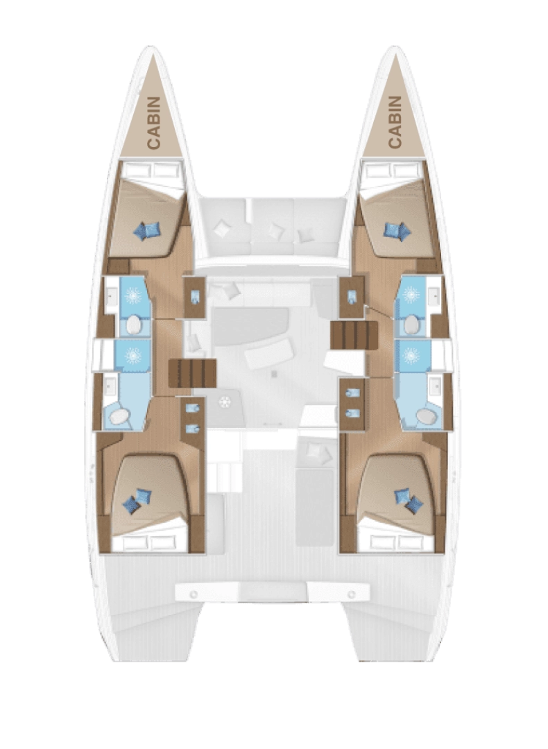 Hire Catamaran with or without skipper Lagoon Road Town