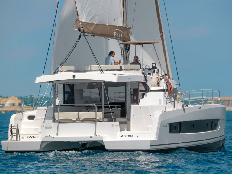Bali BALI CATSPACE  charter bareboat or skippered in  Port Cogolin