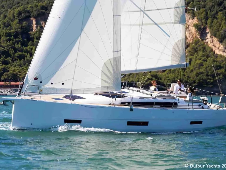 Dufour Dufour 430 charter bareboat or skippered in  Rodi Garganico