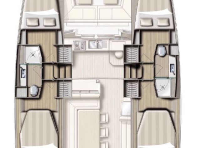 Hire Catamaran with or without skipper Bali Lefkáda