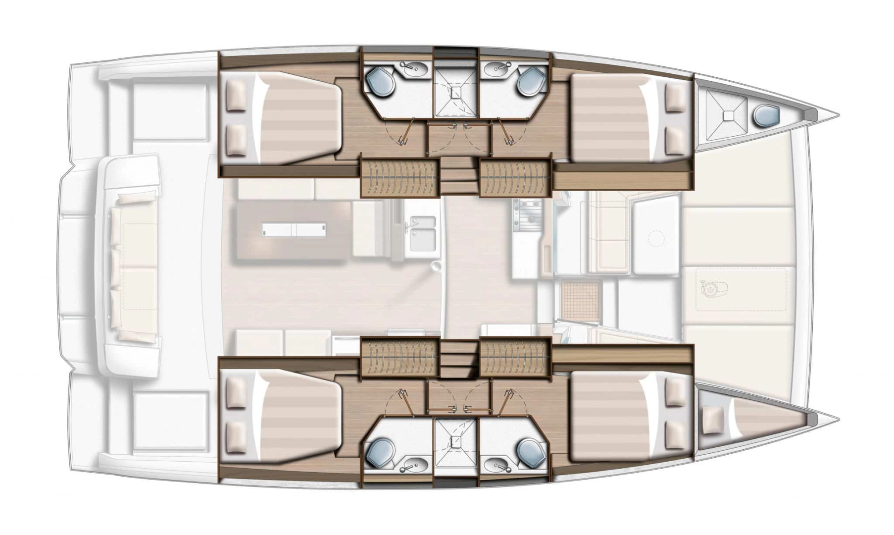 Hire Catamaran Bali with a boat licence