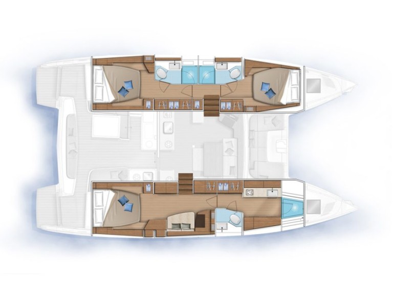 Catamaran hire in Castellammare del Golfo - Lagoon Lagoon 46
